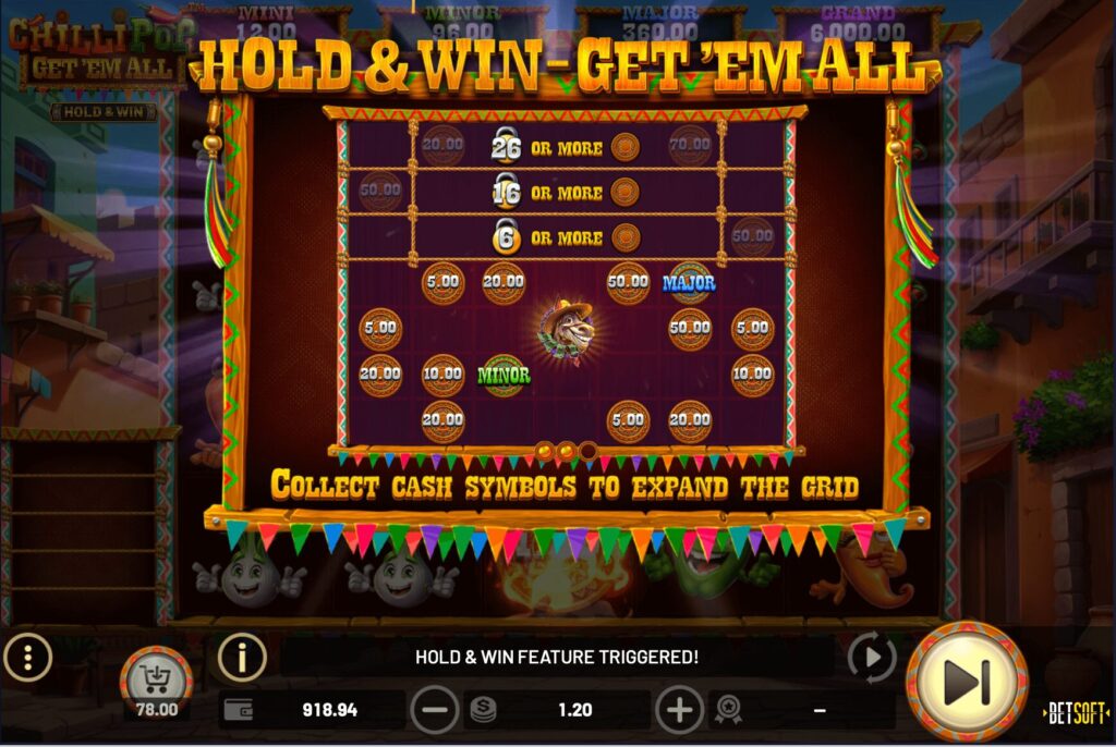 Hold & Win: Chilli Pop Slot Game